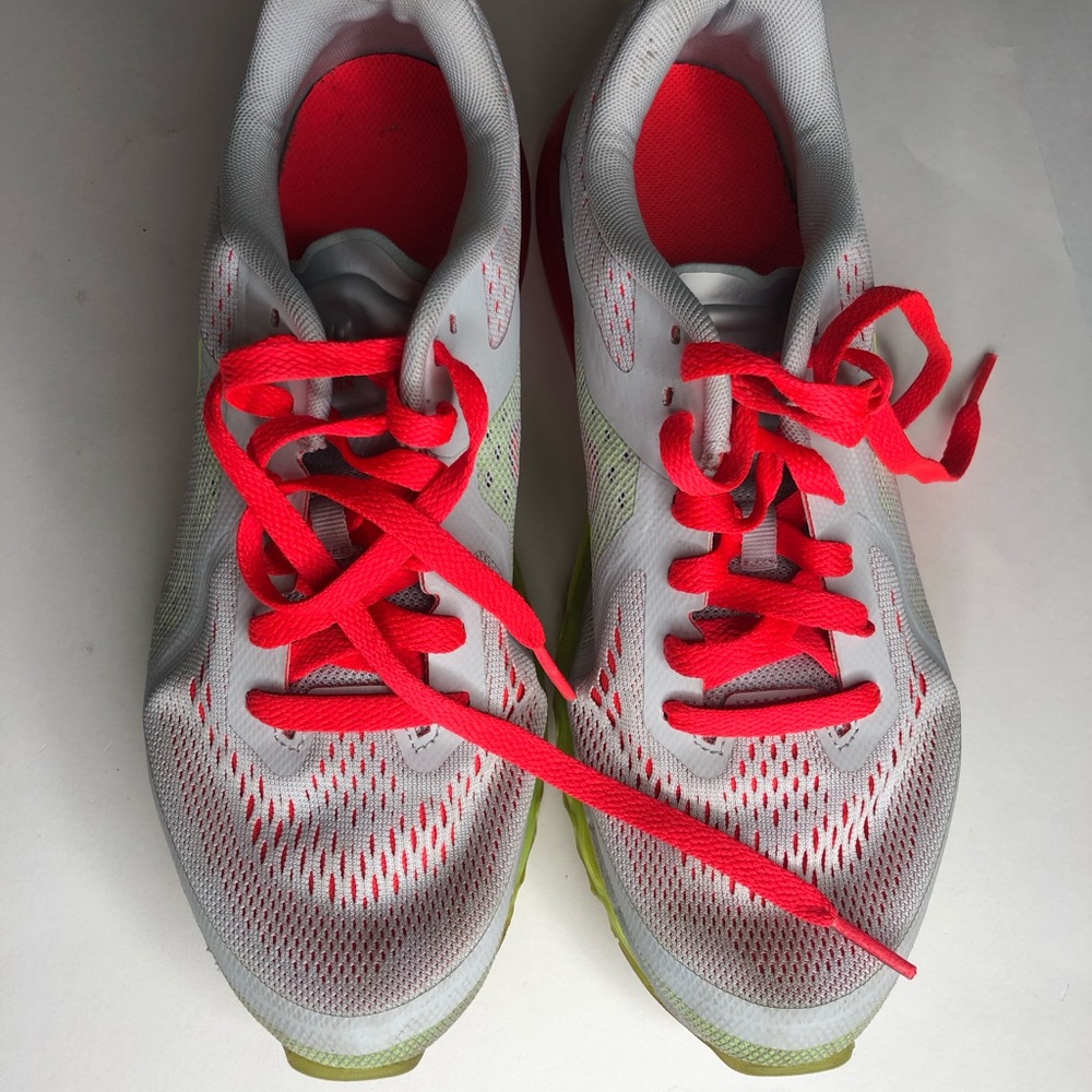 Nike Air Max. Multicolor, youth size 7, women size 9.